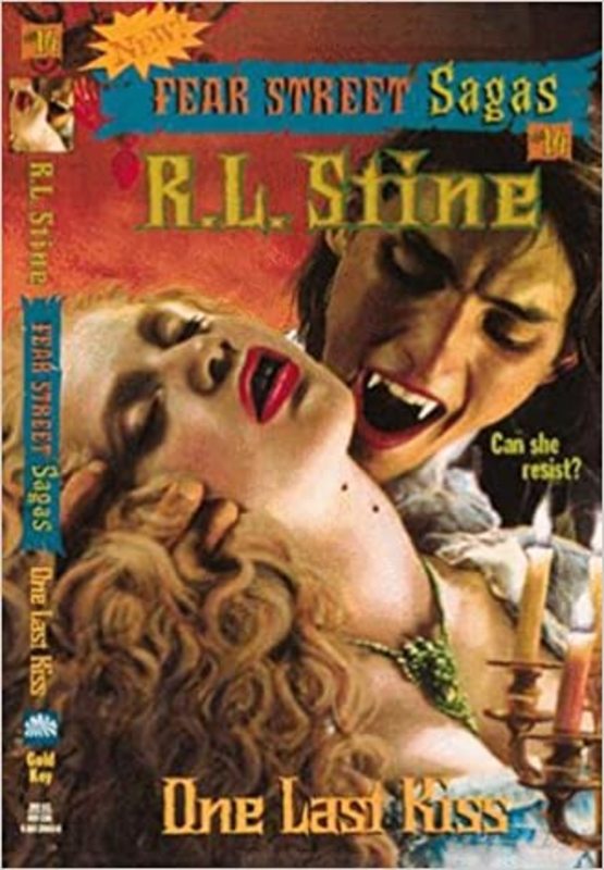 Book cover for "One Last Kiss" by R.L. Stine