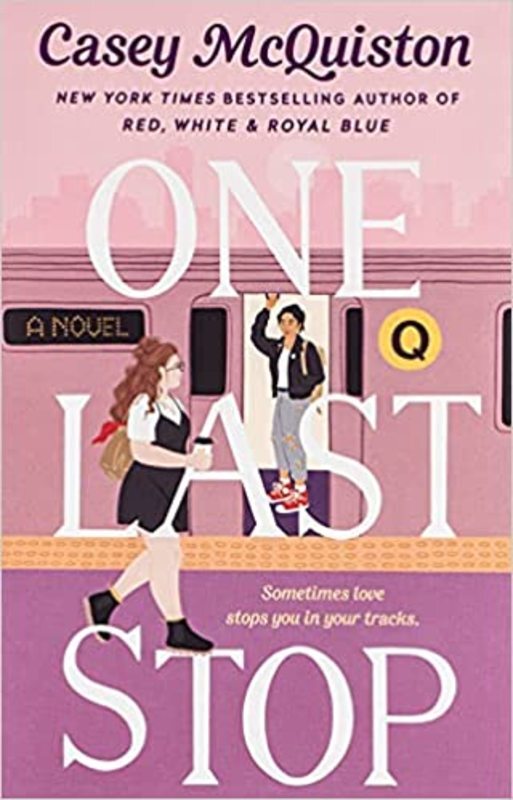 Book cover for "One Last Stop" by Casey McQuiston