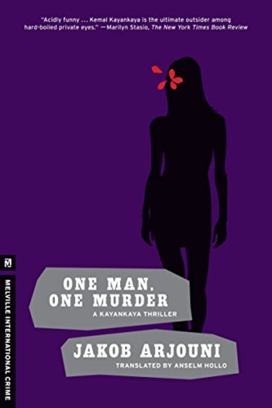 Book cover for "One Man, One Murder" by Jakob Arjouni