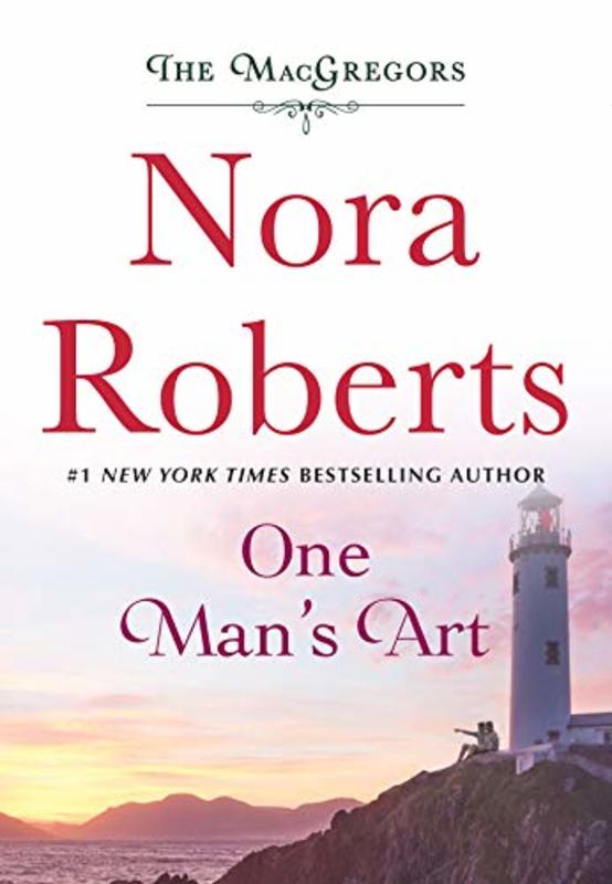 Book cover for "One Man's Art" by Nora Roberts