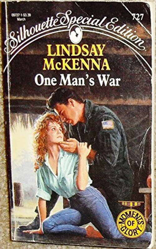 Book cover for "One Man's War" by Lindsay McKenna