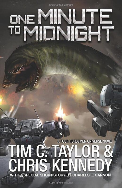 Book cover for "One Minute to Midnight" by Tim C Taylor