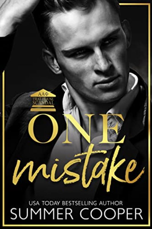 Book cover for "One Mistake" by Summer Cooper