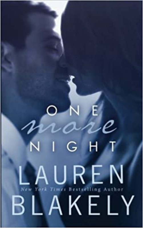 Book cover for "One More Night" by Lauren Blakely