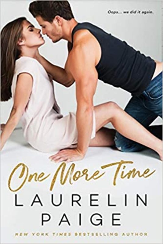 Book cover for "One More Time" by Laurelin Paige