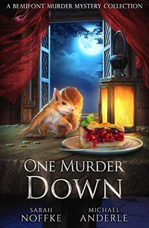 Book cover for "One Murder Down" by Sarah Noffke