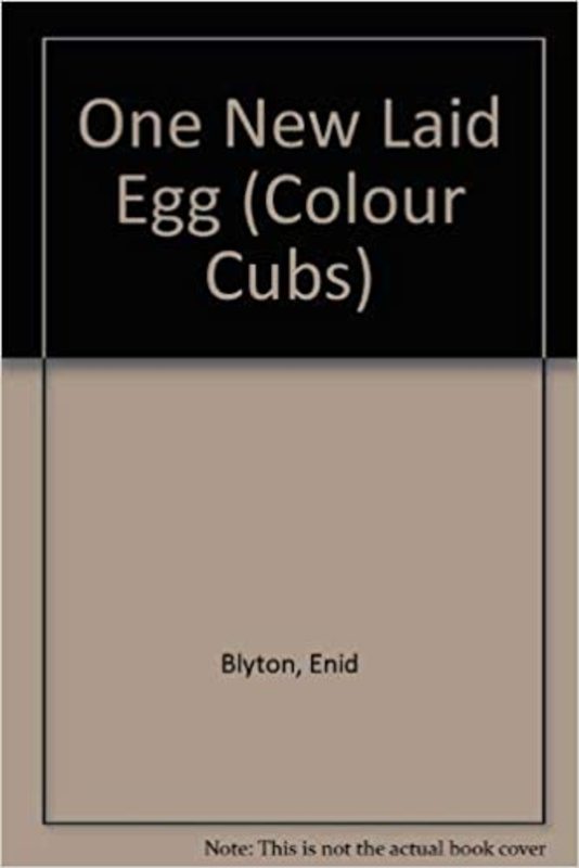 Book cover for "One New Laid Egg" by Enid Blyton