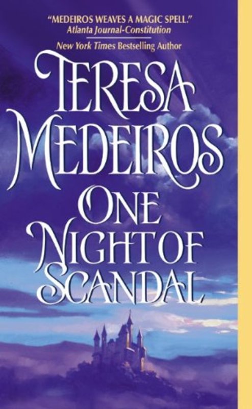 Book cover for "One Night Of Scandal" by Teresa Medeiros