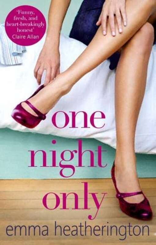 Book cover for "One Night Only" by Emma Heatherington