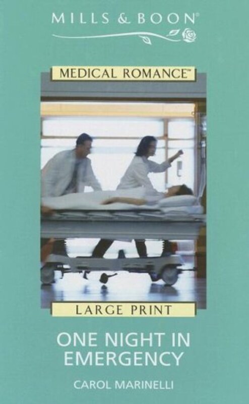 Book cover for "One Night in Emergency" by Carol Marinelli