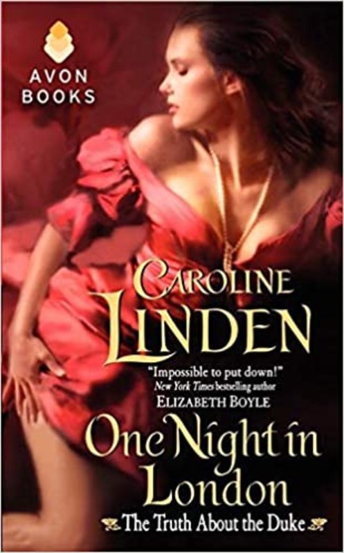 Book cover for "One Night in London" by Caroline Linden
