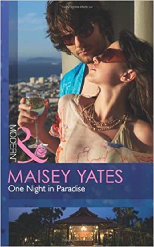 Book cover for "One Night in Paradise" by Maisey Yates