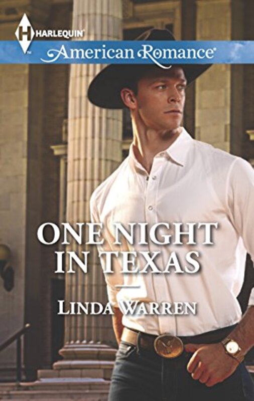Book cover for "One Night in Texas" by Linda Warren