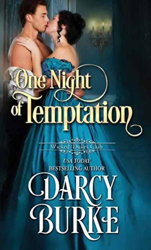 Book cover for "One Night of Temptation" by Darcy Burke