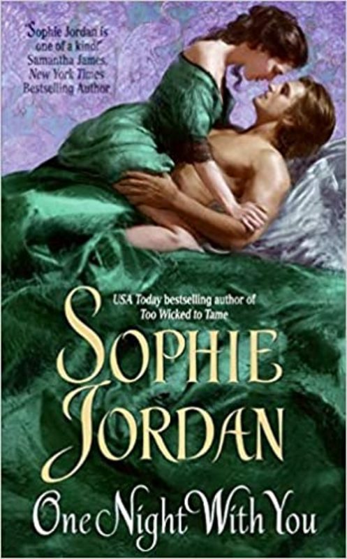 Book cover for "One Night with You" by Sophie Jordan