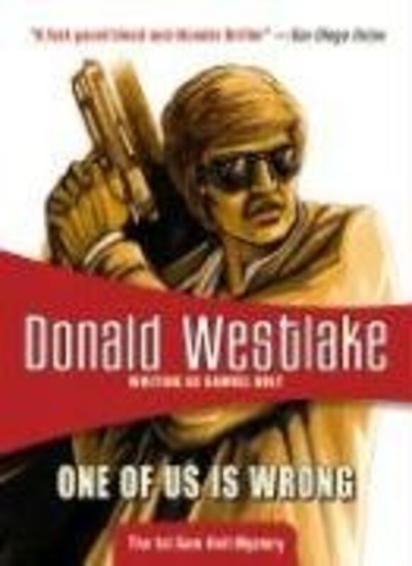 Book cover for "One Of Us Is Wrong" by Donald Westlake