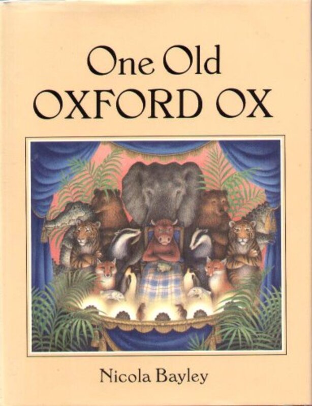 Book cover for "One Old Oxford Ox" by Nicola Bayley