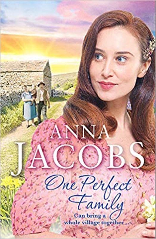 Book cover for "One Perfect Family" by Anna Jacobs