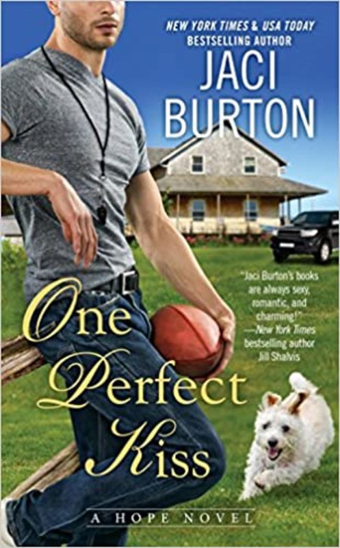 Book cover for "One Perfect Kiss" by Jaci Burton