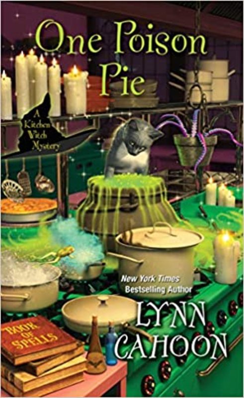 Book cover for "One Poison Pie" by Lynn Cahoon