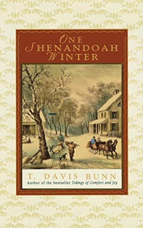 Book cover for "One Shenandoah Winter" by T Davis Bunn