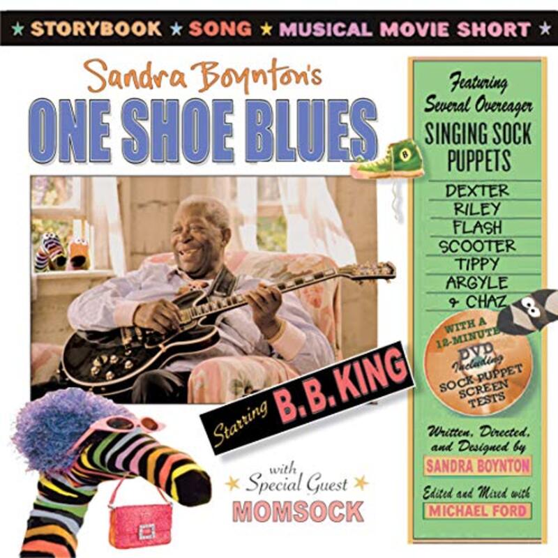 Book cover for "One Shoe Blues" by Sandra Boynton