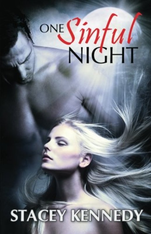 Book cover for "One Sinful Night" by Stacey Kennedy