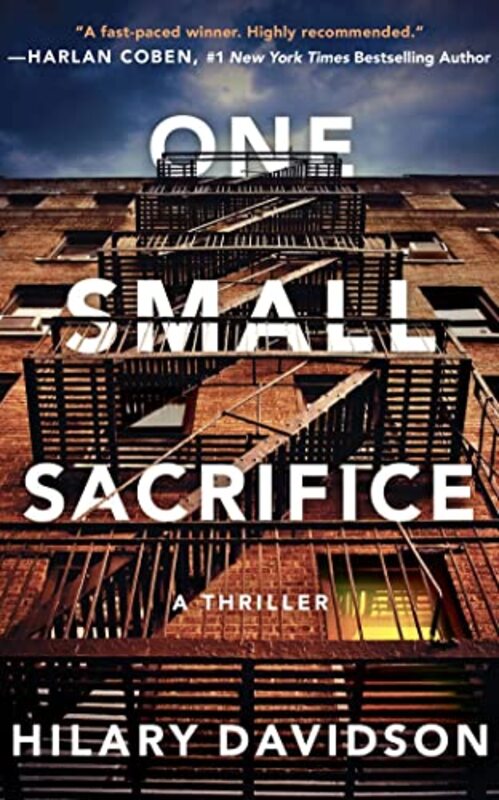 Book cover for "One Small Sacrifice" by Hilary Davidson