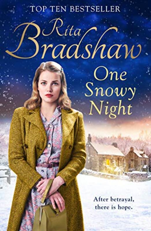 Book cover for "One Snowy Night" by Rita Bradshaw