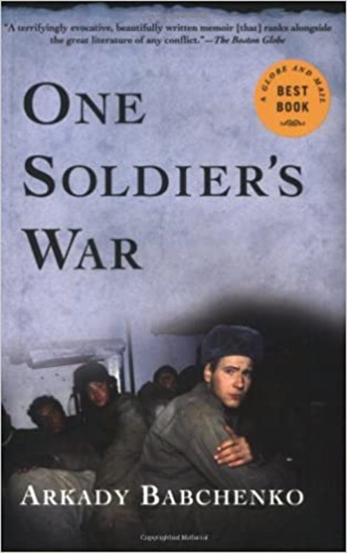 Book cover for "One Soldier's War" by Arkady Babchenko