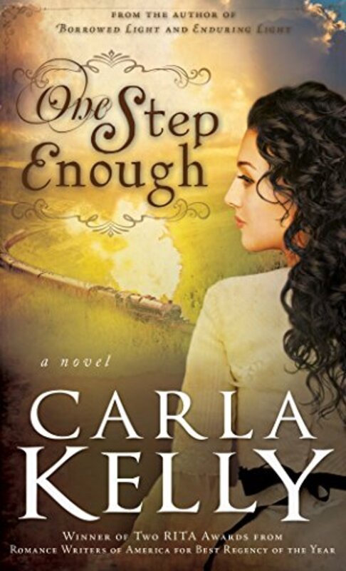 Book cover for "One Step Enough" by Carla Kelly