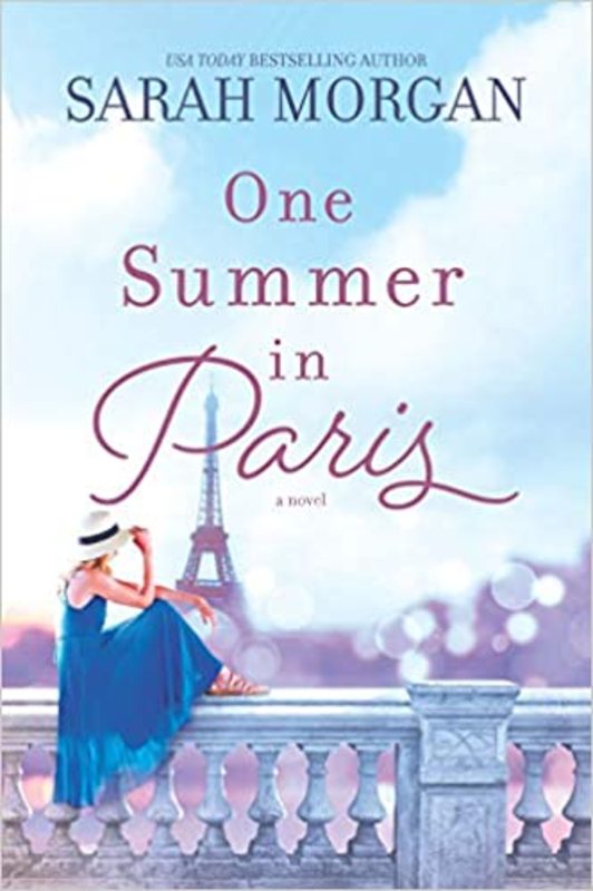 Book cover for "One Summer in Paris" by Sarah Morgan