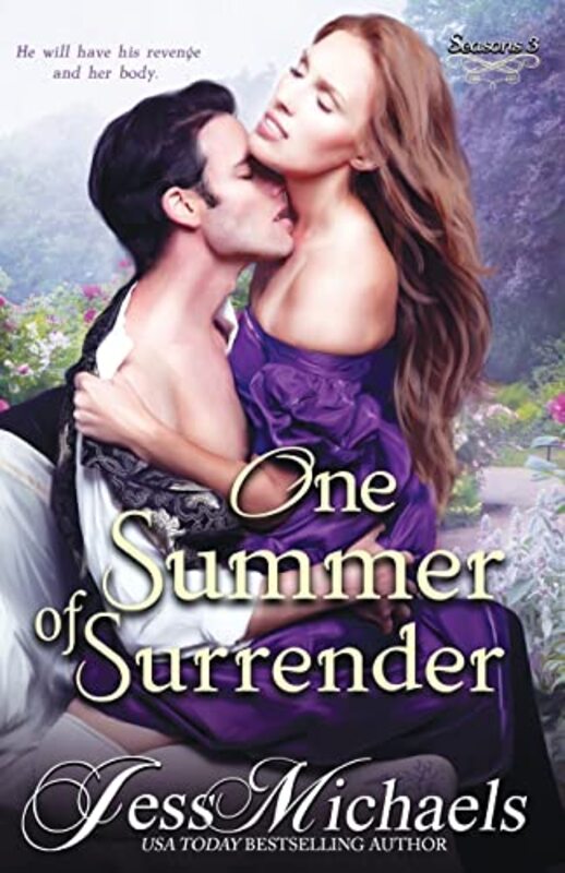 Book cover for "One Summer of Surrender" by Jess Michaels