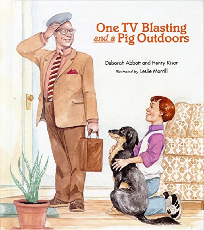 Book cover for "One TV Blasting and a Pig Outdoors" by Henry Kisor