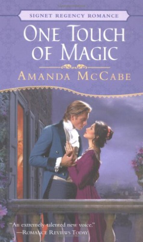 Book cover for "One Touch of Magic" by Amanda McCabe