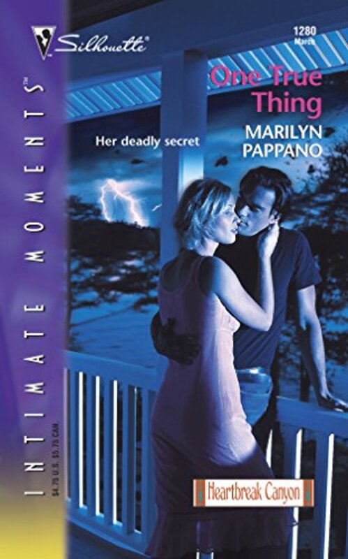 Book cover for "One True Thing" by Marilyn Pappano