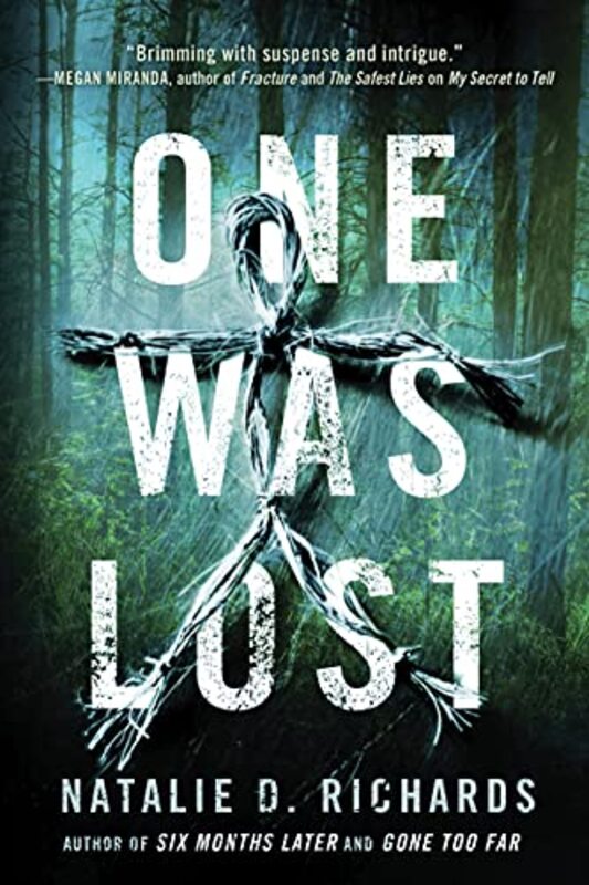 Book cover for "One Was Lost" by Natalie D Richards