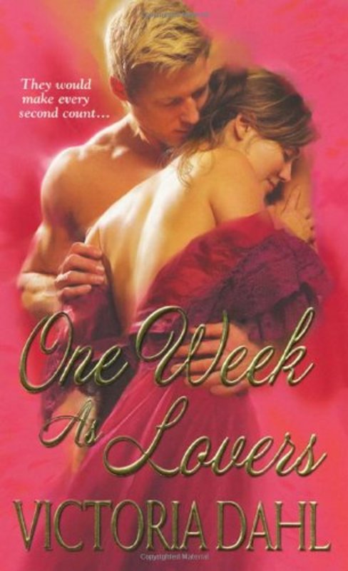 Book cover for "One Week As Lovers" by Victoria Helen Stone