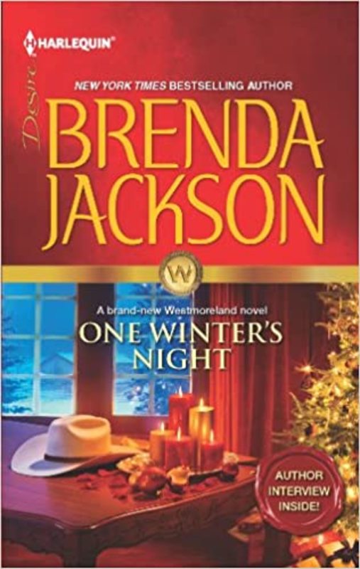 Book cover for "One Winter's Night" by Brenda Jackson