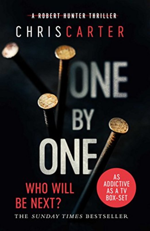 Book cover for "One by One" by Chris Carter