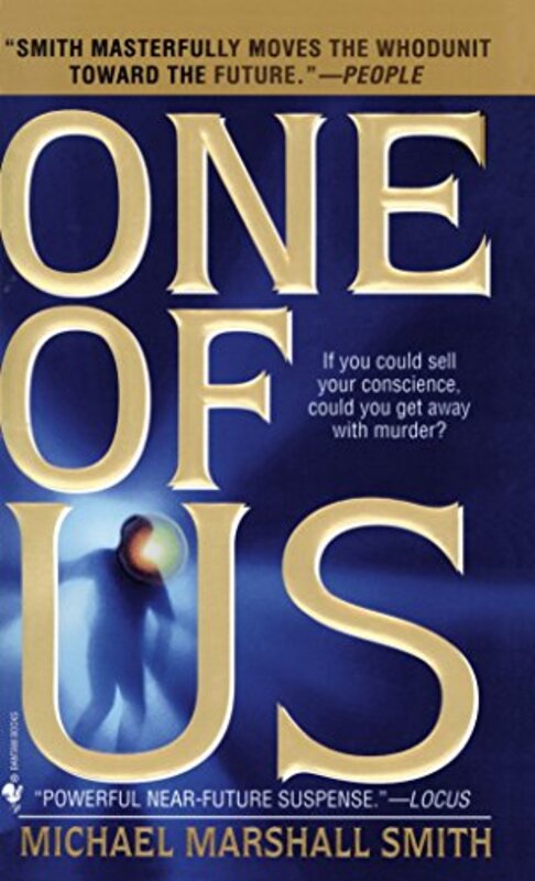 Book cover for "One of Us" by Michael Marshall Smith