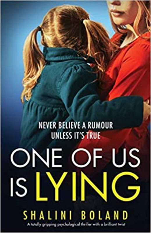 Book cover for "One of Us Is Lying" by Shalini Boland