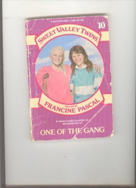 Book cover for "One of the Gang" by Francine Pascal