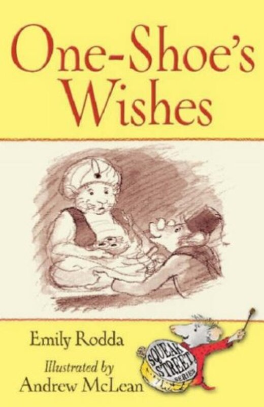 Book cover for "One-Shoe's Wishes" by Emily Rodda