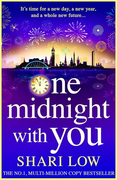 Book cover for "One Midnight With You" by Shari Low