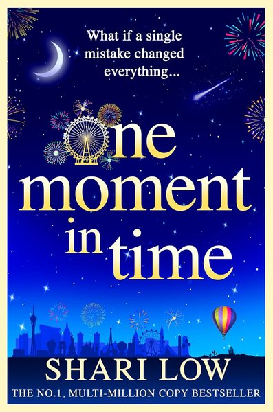 Book cover for "One Moment in Time" by Shari Low