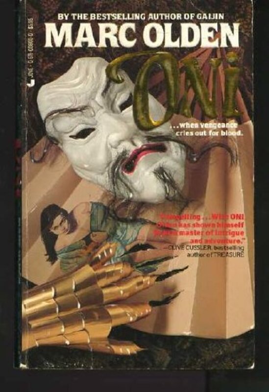 Book cover for "Oni" by Marc Olden