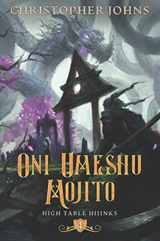 Book cover for "Oni Umeshu Mojito" by Christopher Johns