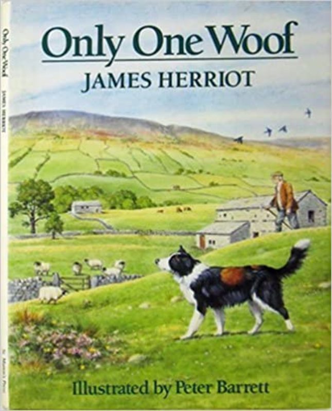 Book cover for "Only One Woof" by James Herriot