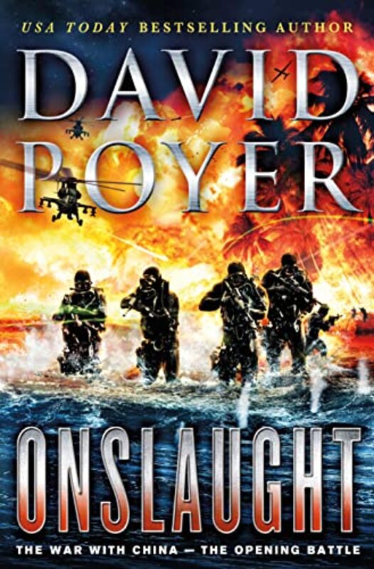 Book cover for "Onslaught" by David Poyer